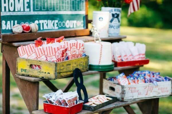 Baseball Theme Birthday Party