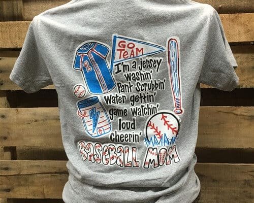 Funny Baseball Mom Shirts