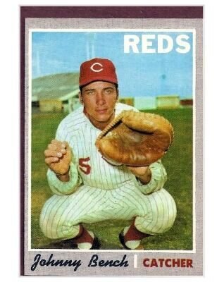Johnny Bench Baseball Card