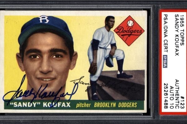 Sandy Koufax Baseball Card